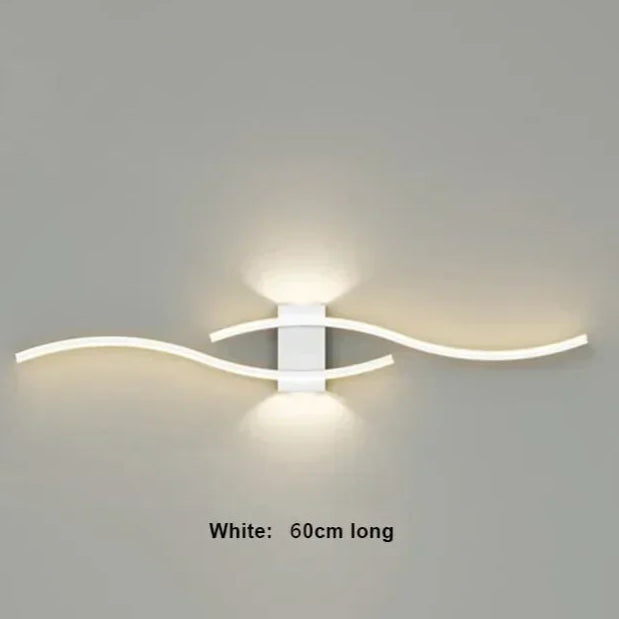 Applique murale chambre double vague moderne Mon Luminaire™