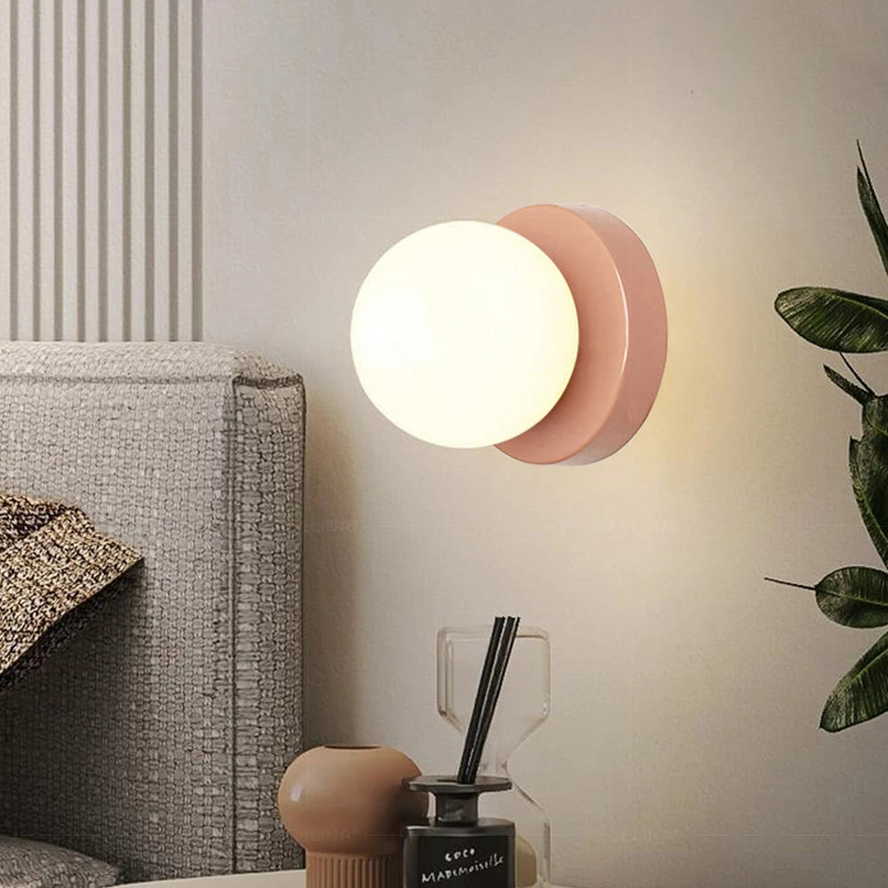 Applique murale chambre minimaliste en métal LED Mon Luminaire™