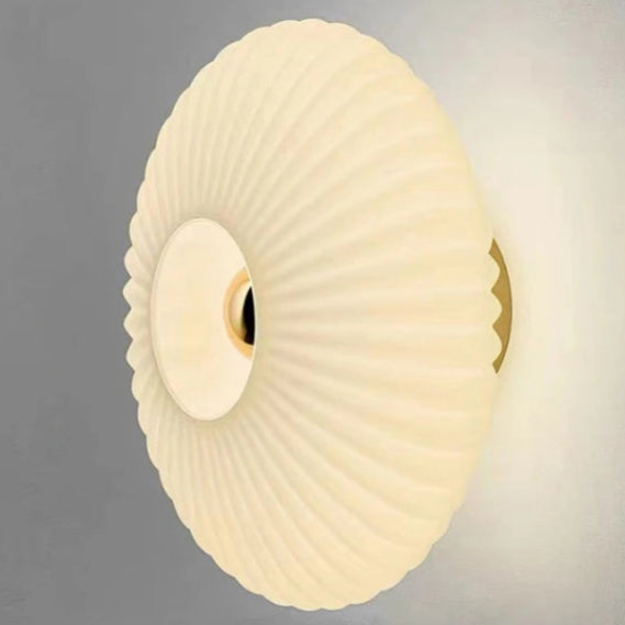 Applique murale en verre originale Crème / Blanc chaud Mon Luminaire™