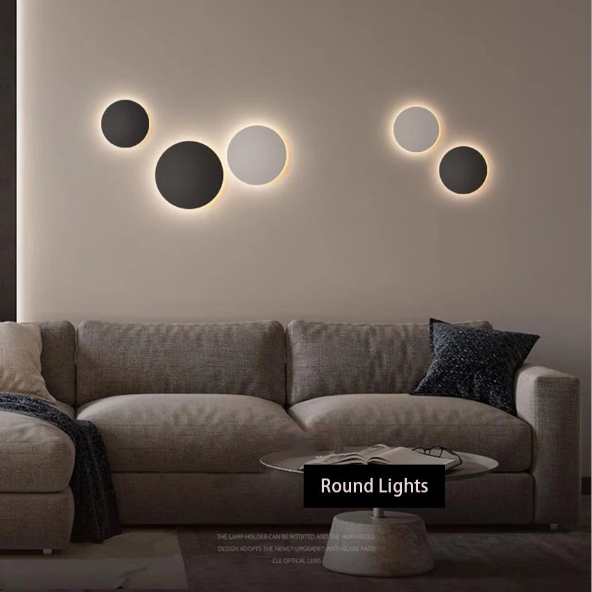 Applique murale moderne ronde LED Mon Luminaire™