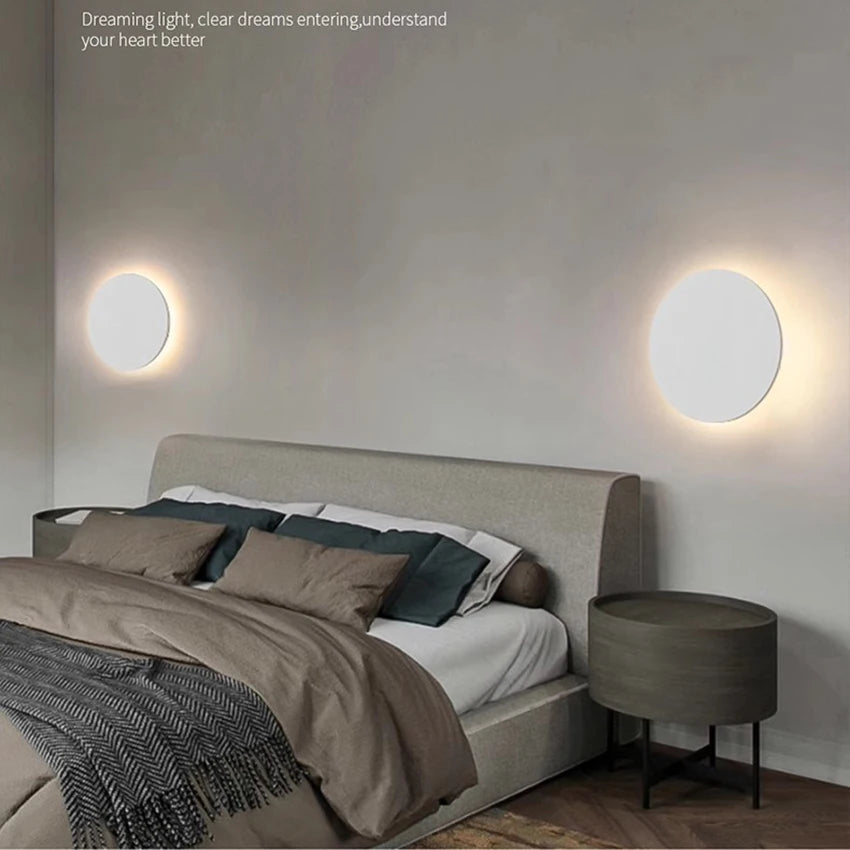 Applique murale moderne ronde LED Mon Luminaire™