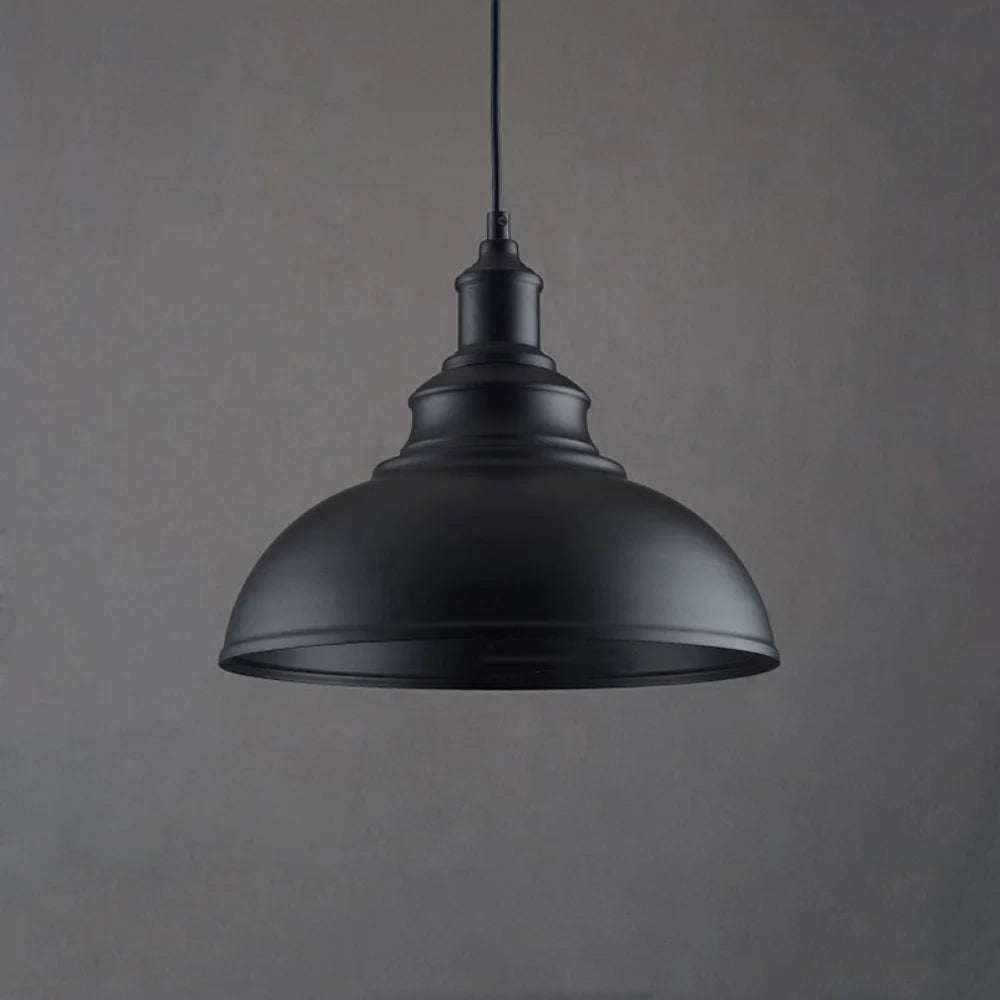 Luminaire plafonnier industriel en aluminum Noir Mon Luminaire™
