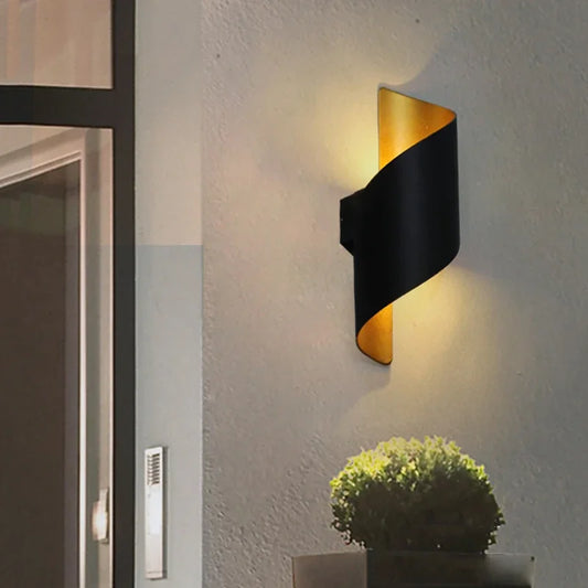 Applique murale extérieur spirale moderne et étanche Mon Luminaire™