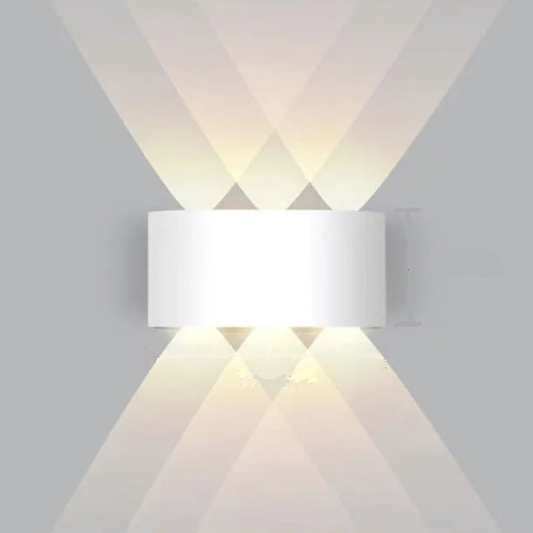 Applique murale extérieur waterproof design géométrie blanc Mon Luminaire™