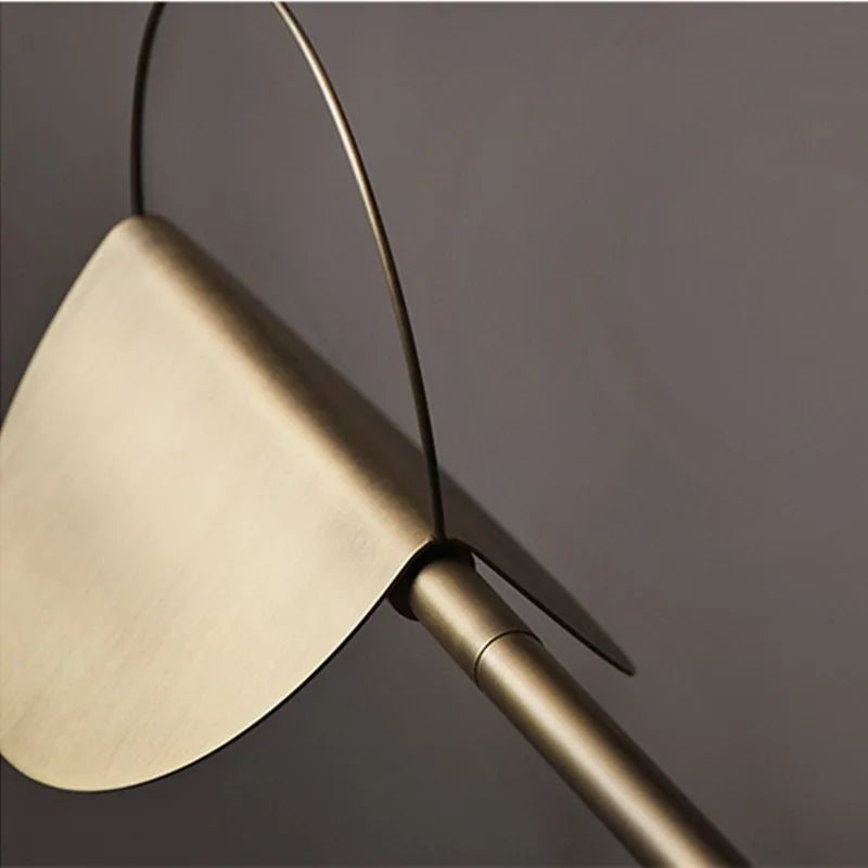 Suspension industrielle 4 ampoules dorée Mon Luminaire™