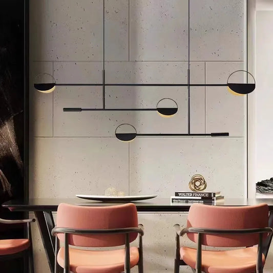 Suspension industrielle 4 ampoules noire Mon Luminaire™