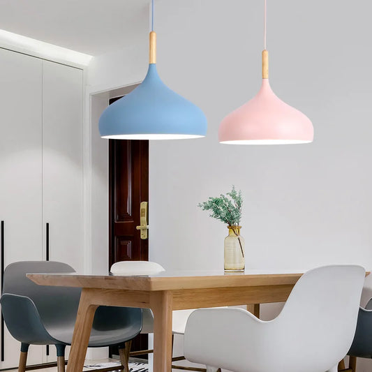 Suspension rétro industrielle pastel Mon Luminaire™